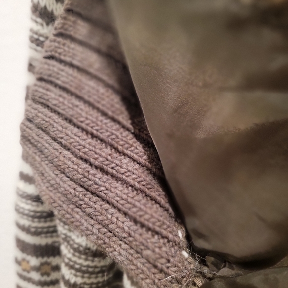 EXPRESS Sweater w/faux fur collar Circa 2012 - Picture 5 of 9